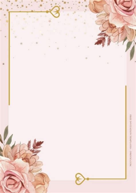 wedding invitations background template